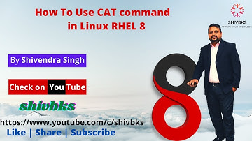 Learn CAT command in RHEL8