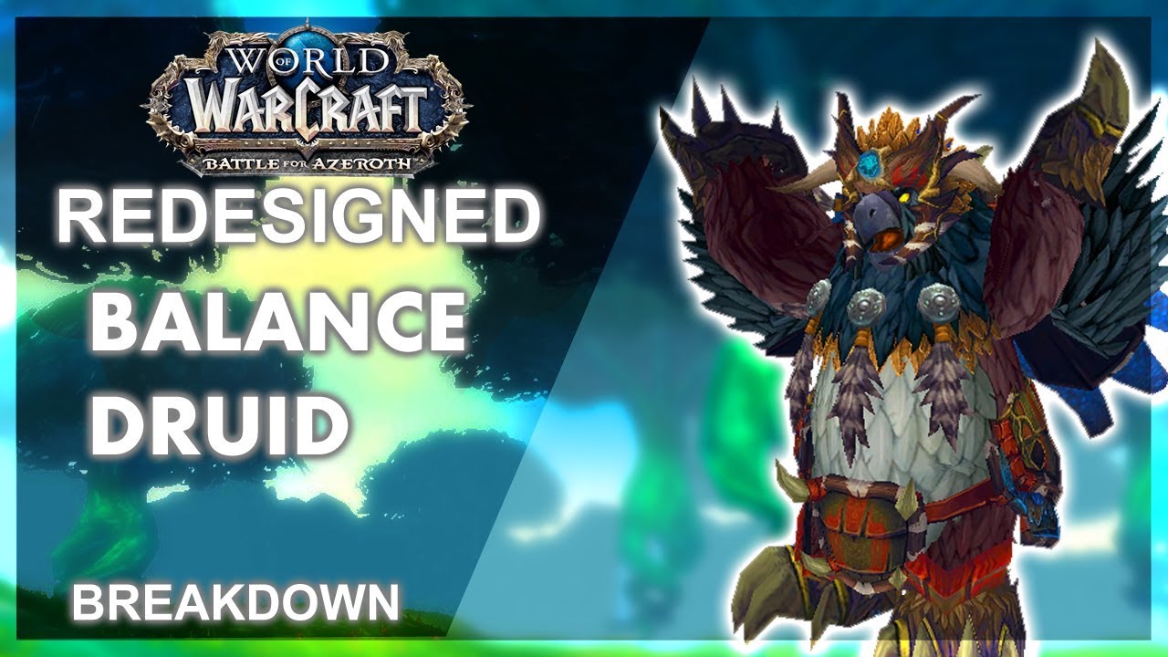 BfA NEW BALANCE DRUID COMPLETE BREAKDOWN! LESS FILLER YouTube