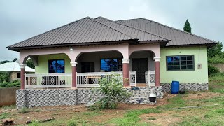 4-Bedroom House For Sale In Ghana🇬🇭, Konongo-Nobewamu GHC500,000 📞+233243038502