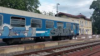Рядка гледка - БВ 4640 с 80 041 заминава от ЖП гара Велико Търново.