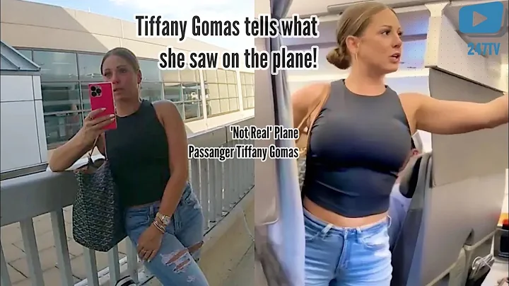 Tiffany Gomas tells what she saw on the plane!