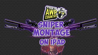 Sniper montage on iPad 2018|Critical ops