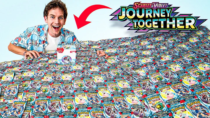 Opening 100x Pokémon Journey Together Booster Packs