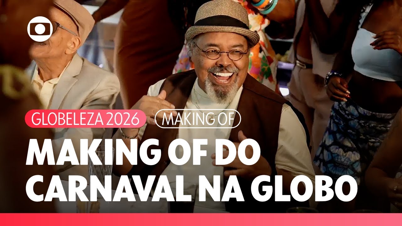 Carnaval Globeleza 2026: making of da gravação com Jorge Aragão | TV Globo
