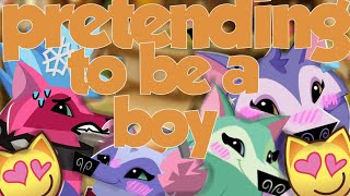 Pretending To Be A Boy In Ajpw Aj Play Wild Animaljam Playwild Animal Jam Play Wild Ajc