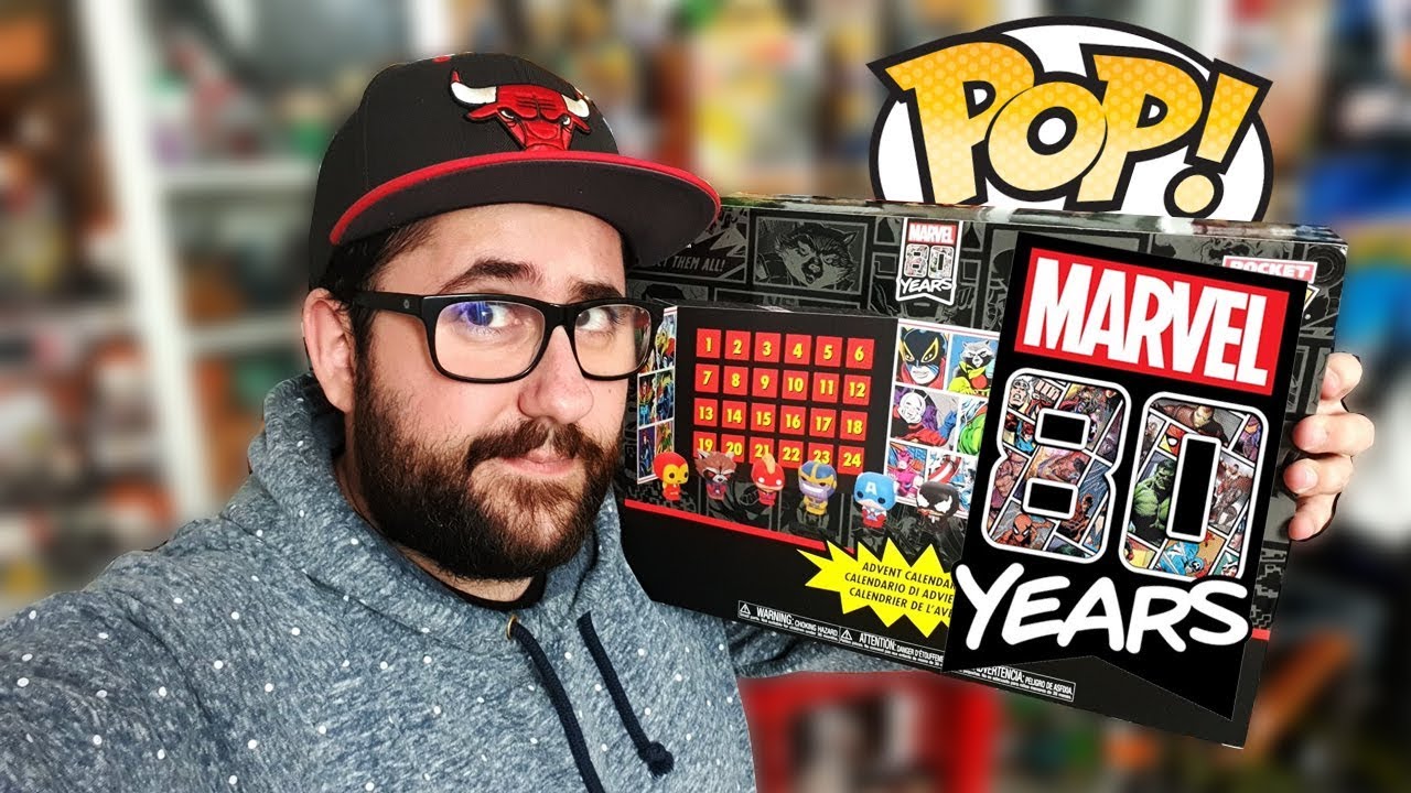 UNBOXING CALENDRIER DE L'AVENT FUNKO POP! MARVEL 80 YEARS 