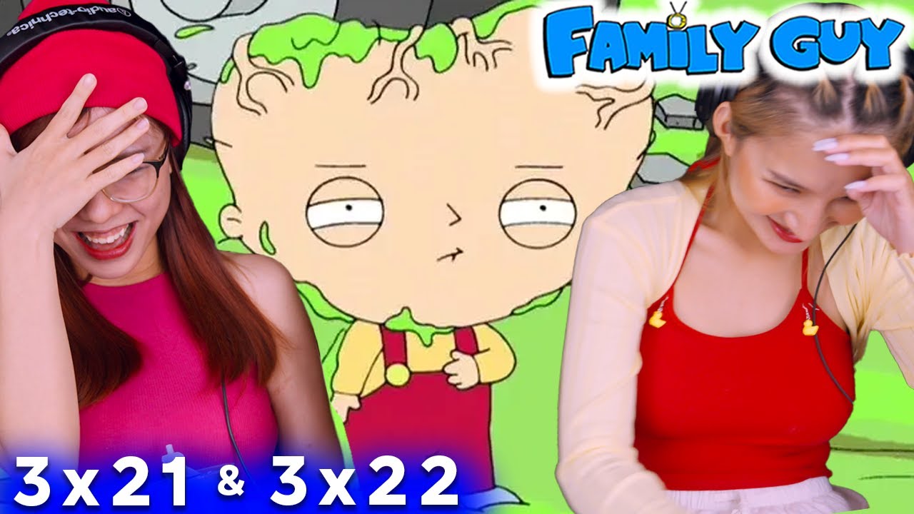 Asian Girls React | Family Guy Season 3 | Ep 21 & 22 (Family Guy Reaction)