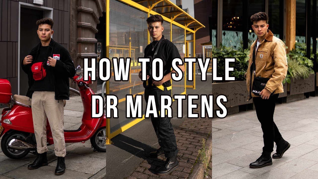 How to Style Dr Martens | Mens Fashion 