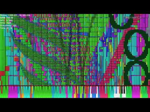 [Black MIDI] Secret After School | 34.38 Million Notes