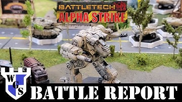 Episode 17 | BattleTech Alpha Strike Battle Report | Tamar Rising Chaos Campaign