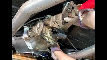 GM A Body 4 Speed Transmission, Bell Housing and Flywheel Removal. 1970 Olds Rallye 350