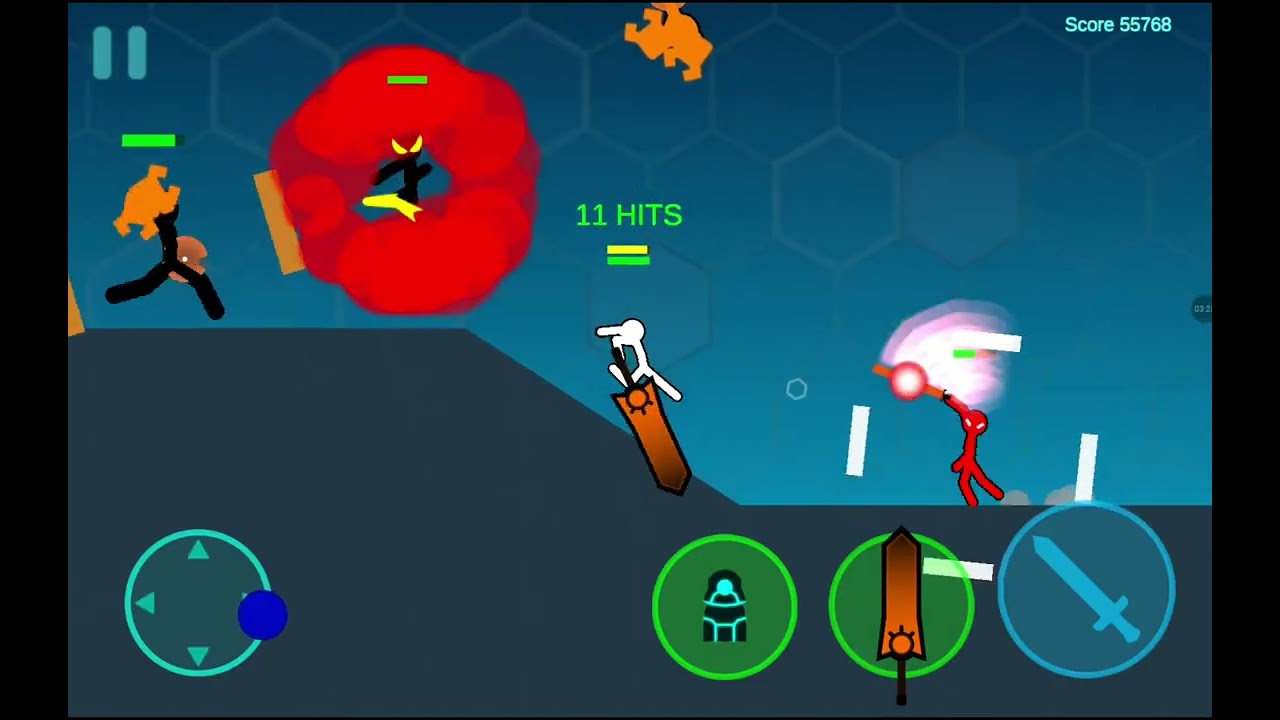 Stickman project rebirth| arcade mode again