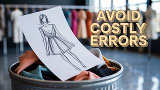 5 Costly Mistakes to Avoid as a Fashion Designer Save Time, Money & Your Brand