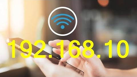 192.168.10 Admin Login Guide