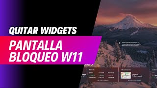 How to remove widgets from the lock screen in Windows 11 screenshot 5