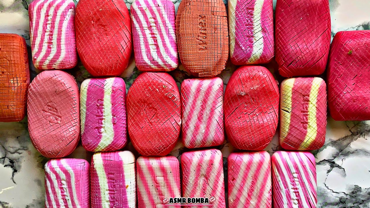 ❤️ ASMR soap cubes 🧡🧡🧡 Cutting soap 🎲 Very satisfying video 🤤