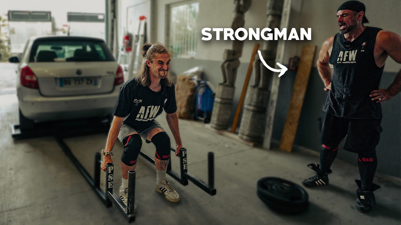 J’essaie de SOULEVER une VOITURE face à un TITAN ft Henri Rodolakis