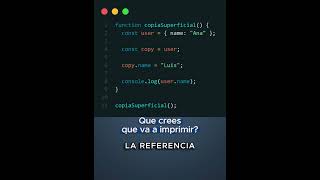 Copia superficial de objetos en JavaScript