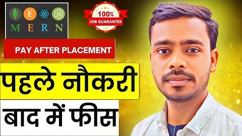 Pay After placement Data analysis full stack developer#softwaredeveloper #dataanalytics #noida #web