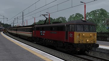 TS2020: Preston - Glasgow Central: Class 86