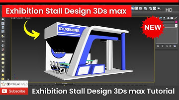 Exhibition Stall Design 3Dsmax Tutorial