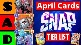 April Cards Tier List Animals Assemble - Marvel Snap