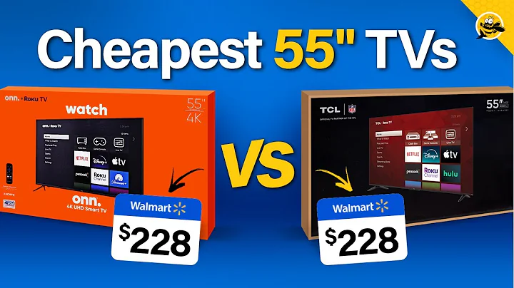 I Bought the CHEAPEST 55" TVs from Walmart!