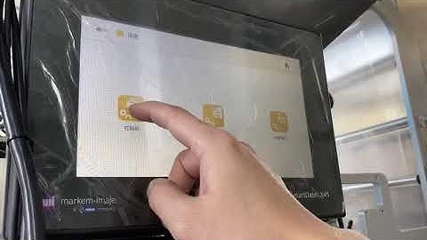 X45 Markem printer in Italian language