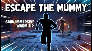 ESCAPE THE MUMMY Immersive Interactive Warm Up | PYRAMID RUN! | Viral Interactive Game screenshot 4
