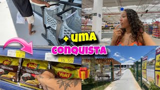 Compras De Mercado Para O Chá Revelação Chegou Mais Uma Conquista E Look Para As Fotos