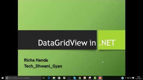 VB.NET: DataGridView Control with Database connectivity
