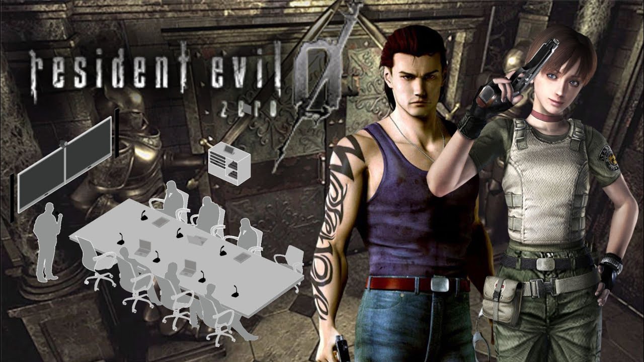 Resident Evil 0 Conference Room Puzzle/Clock Puzzle YouTube