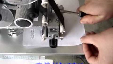 Factory Discount Price Handheld ribbon coding machine 手动色带打码机