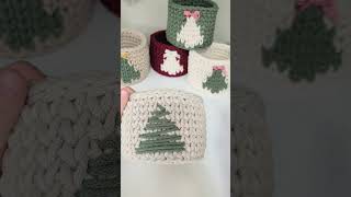 Just finished up this adorable crochet tree basket following a tutorial from @mad4macrame #crochet