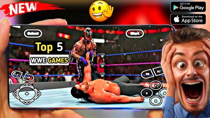 5 BEST Android Games Like WWE 2K22 [WITH GAMEPLAY PROOF] 