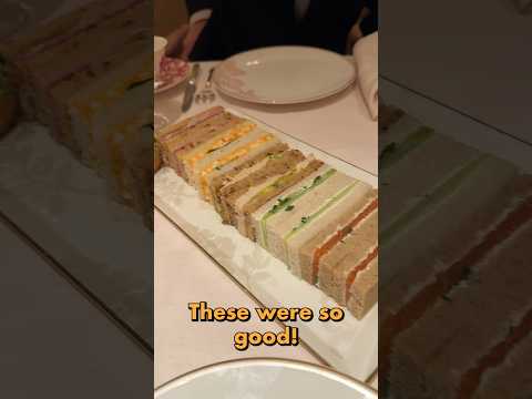 Everything We Ate At Afternoon Tea At The Dorchester In London Food