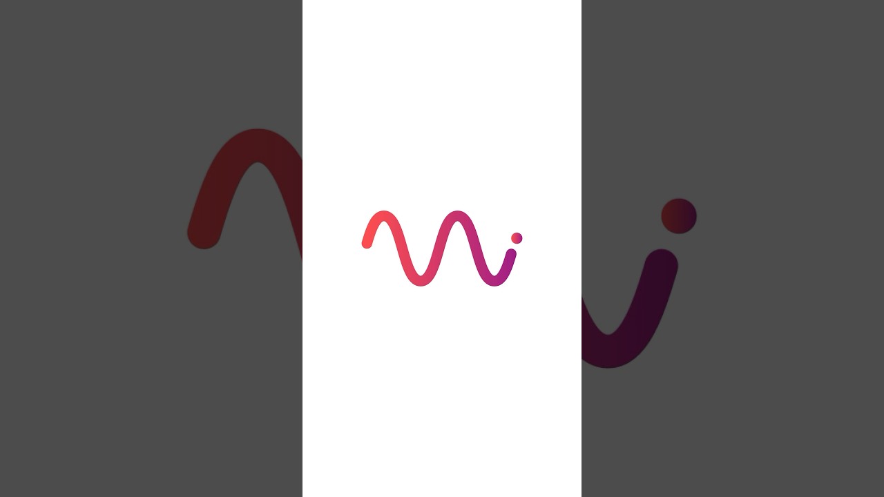 Minimal m Logo Design  