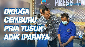 Cemburu Pria Tusuk Adik Iparnya Hingga 4 Kali di Sukoharjo