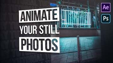 How To Animate Your Still Photos in After Effects | CC PIXEL POLLY