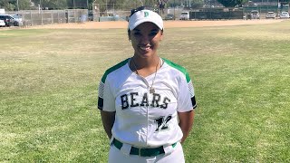 Rochelle Watkins Becomes Port Of Los Angeles High Softball's All Time Career RBI Record Holder!