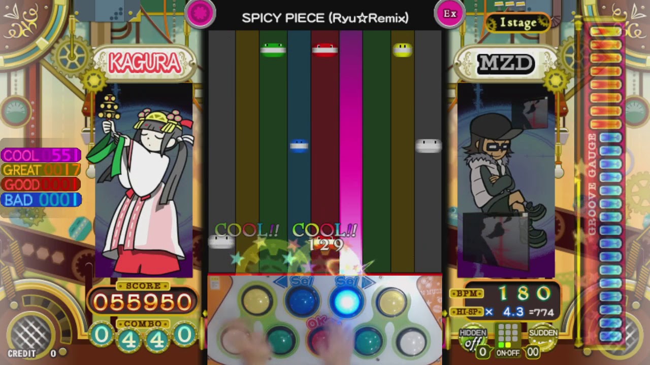 [ポップン] スパイREMIX(SPY REMIX) SPICY PIECE (Ryu☆Remix) EX
