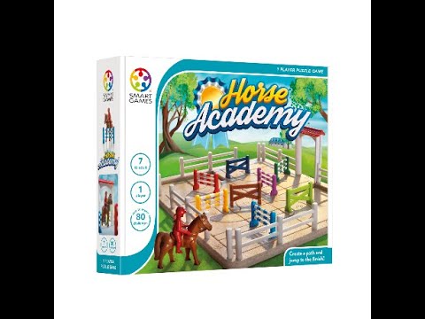 比利時智力遊戲 SmartGames：馬術學園 Horse Academy