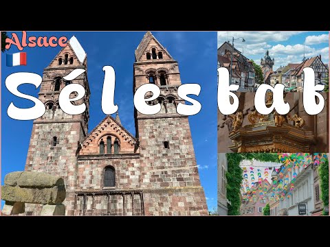 Sélestat Alsace France , Walk around village | เมืองแห่งประวัติศาสตร์ฝรั่งเศส เขต อัลซาส