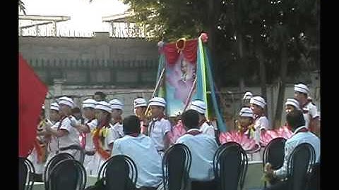 Trường Tiểu học Nguyễn Thái Bình Q12-Lễ khai mạc liên hoan trống kèn 2016