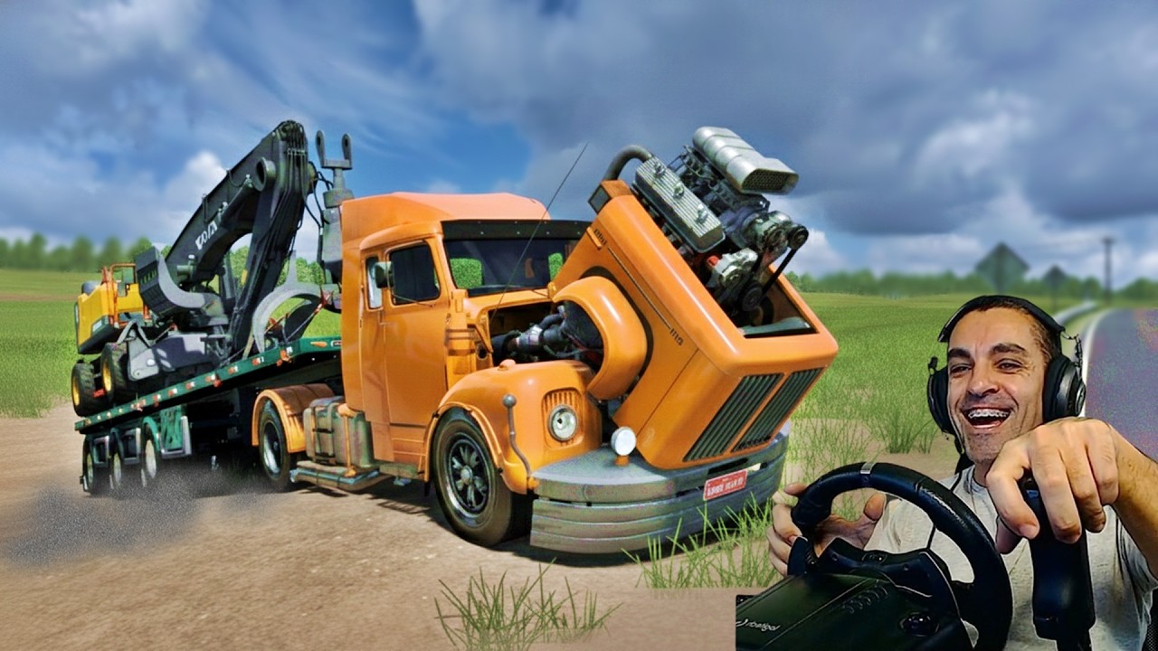 O JACARÉ FOI REFORMADO E O MOTOR ME ASSUSTOU - Vida de Caminhoneiro 412 - Euro Truck Simulator 2