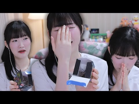 피규어 랜덤깡 하다가 무서워서 울어버림...
