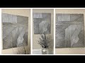 Creative Ways To Decorate Your Modern Home on a Budget || GEOMETRIC WALL PANEL DIY