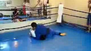 Yuta Yazaki  (judo blue ) sparring with Makoto Ikuta (bjj white)  2