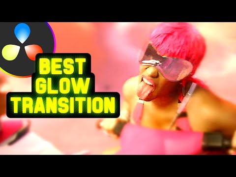 Best GLOW TRANSITION for MUSIC VIDEOS in Davinci Resolve | Tutorial