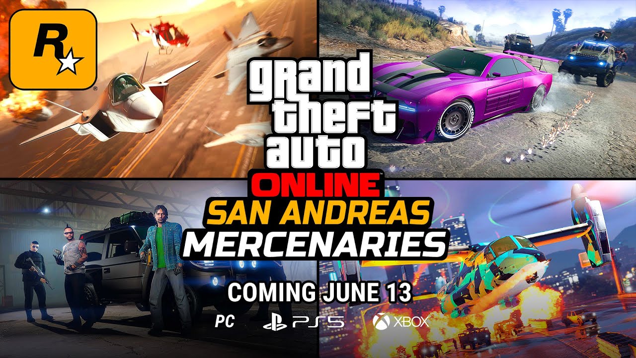 NOVA DLC GRÁTIS* GTA Online: San Andreas Mercenaries !!! 